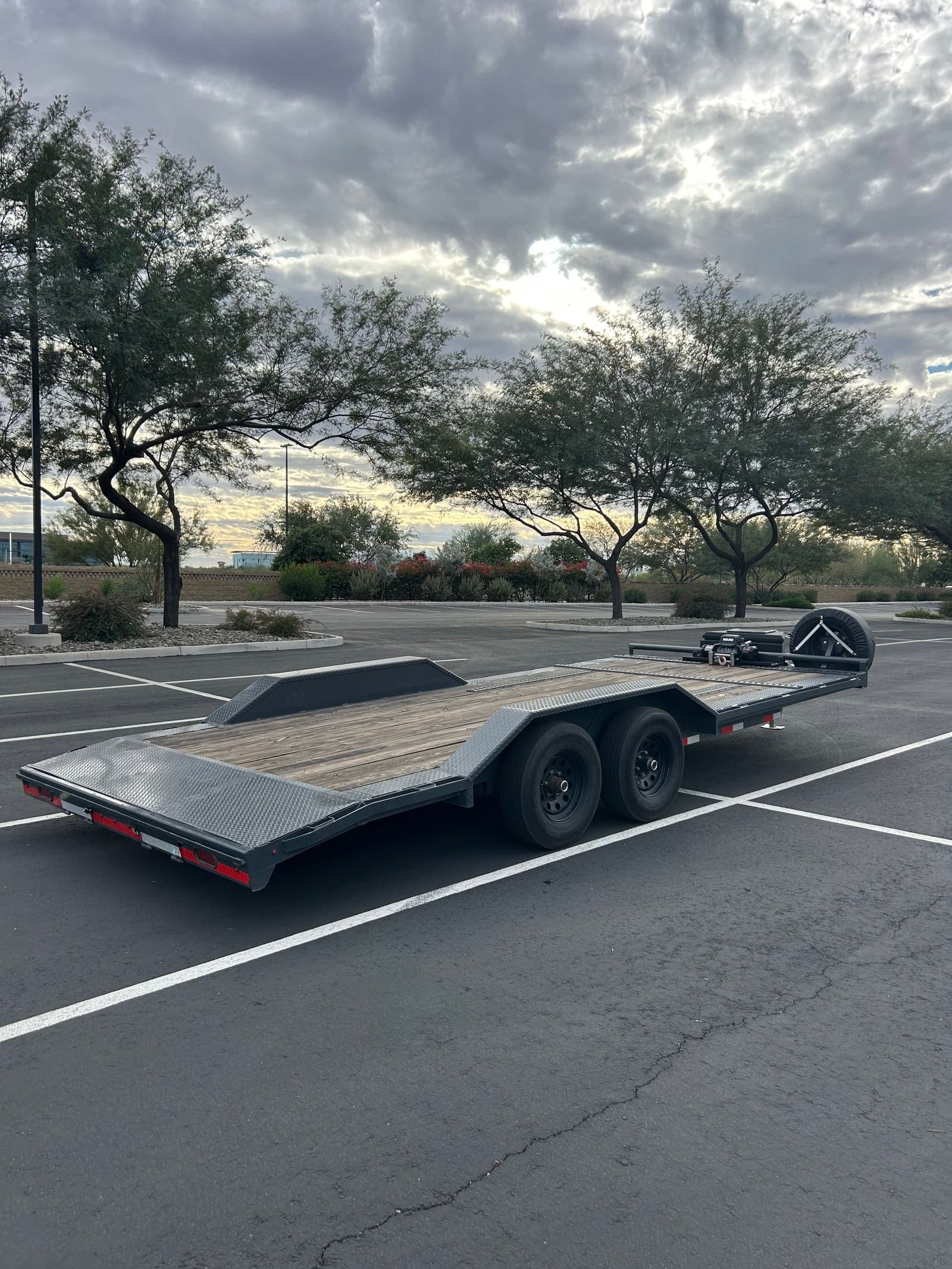 102x20 car hauler trailer for rent in Gilbert, AZ